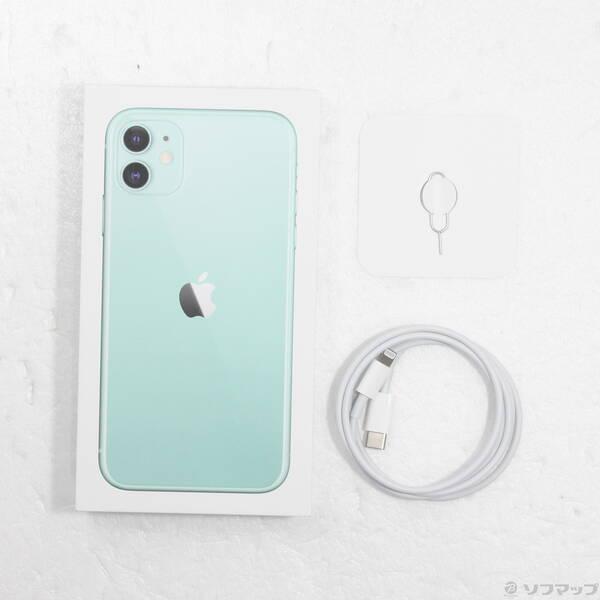 〔中古〕Apple(アップル) iPhone11 64GB グリーン MHDG3J／A SIMフリー〔377-ud〕 |  | 04