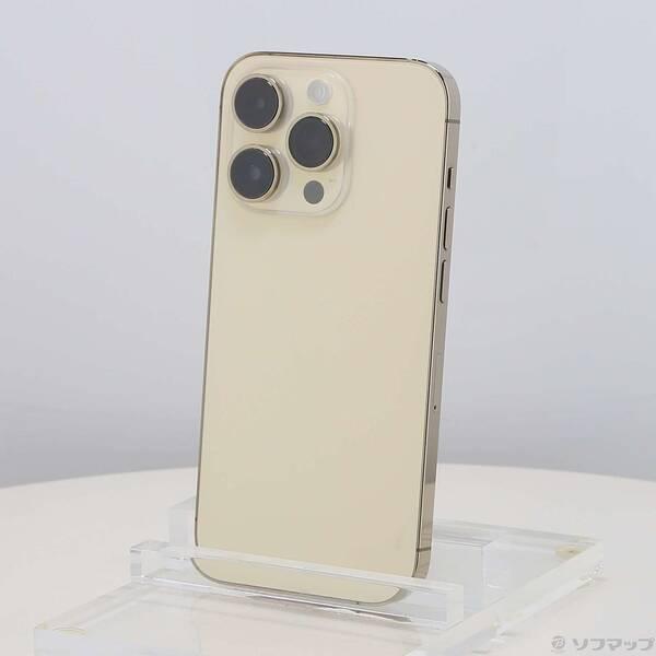 〔中古〕Apple(アップル) iPhone14 Pro 256GB ゴールド MQ173J／A SIMフリー〔349-ud〕 | 