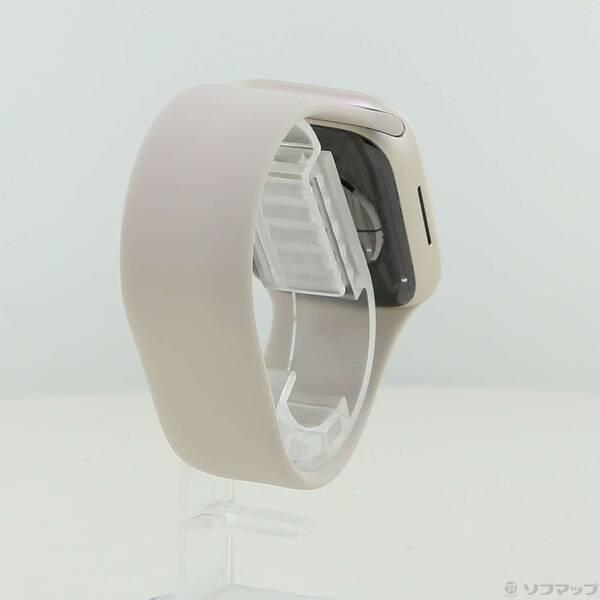 〔中古〕Apple(アップル) Apple Watch Series 8 GPS + Cellular 41mm スターライトアルミニウムケース スターライトソロループ〔377-ud〕 |  | 02