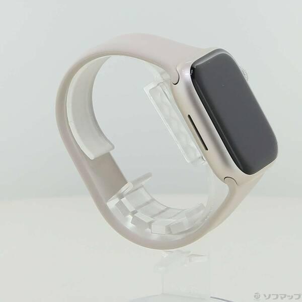 〔中古〕Apple(アップル) Apple Watch Series 8 GPS + Cellular 41mm スターライトアルミニウムケース スターライトソロループ〔377-ud〕 |  | 03