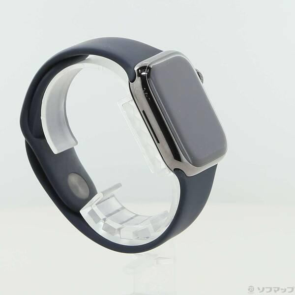 〔中古〕Apple(アップル) Apple Watch Series 8 GPS + Cellular 41mm グラファイトステンレススチールケース ミッドナイトスポーツバンド〔377-ud〕 |  | 03