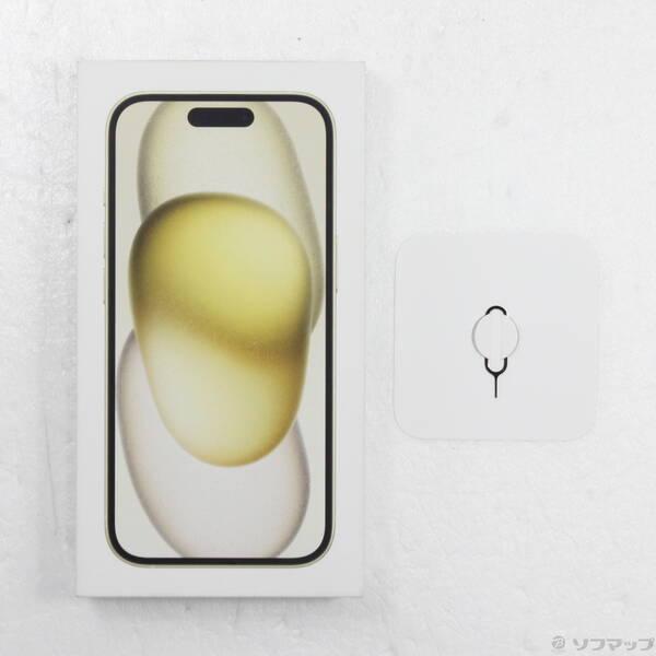 〔中古〕Apple(アップル) iPhone15 128GB イエロー MTMK3J／A SIMフリー〔349-ud〕 |  | 04