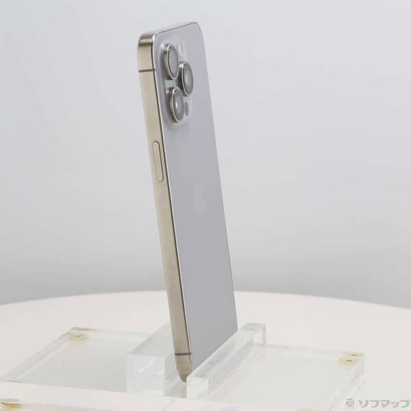〔中古〕Apple(アップル) iPhone15 Pro Max 256GB ナチュラルチタニウム MU6R3J／A SIMフリー〔269-ud〕 |  | 03