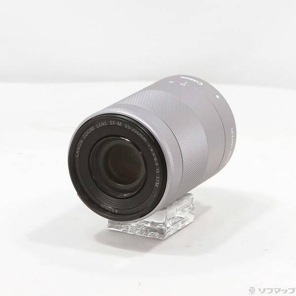 〔中古〕Canon(キヤノン) EF-M55-200MM F4.5-6.3 IS STM シルバー〔295-ud〕 | 