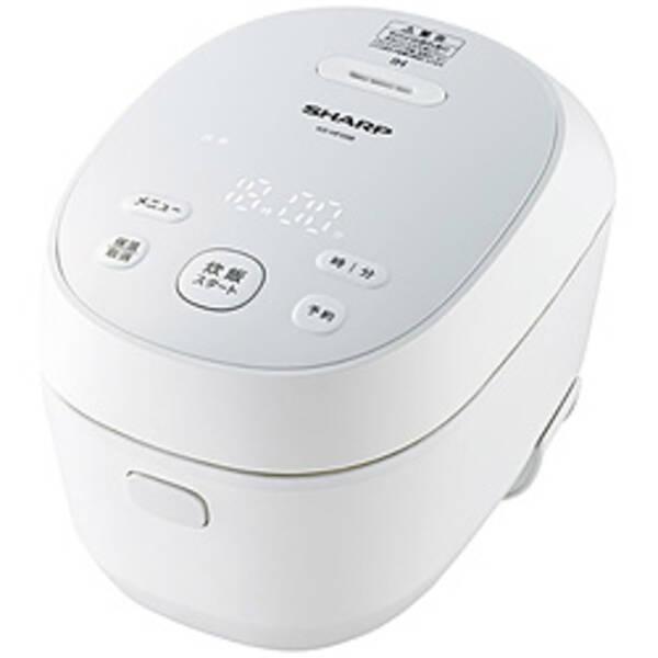 〔中古〕SHARP(シャープ) 〔展示品〕 炊飯器 PLAINLY ホワイト系 KS-HF05B-W ［3合 ／IH］〔348-ud〕 | 