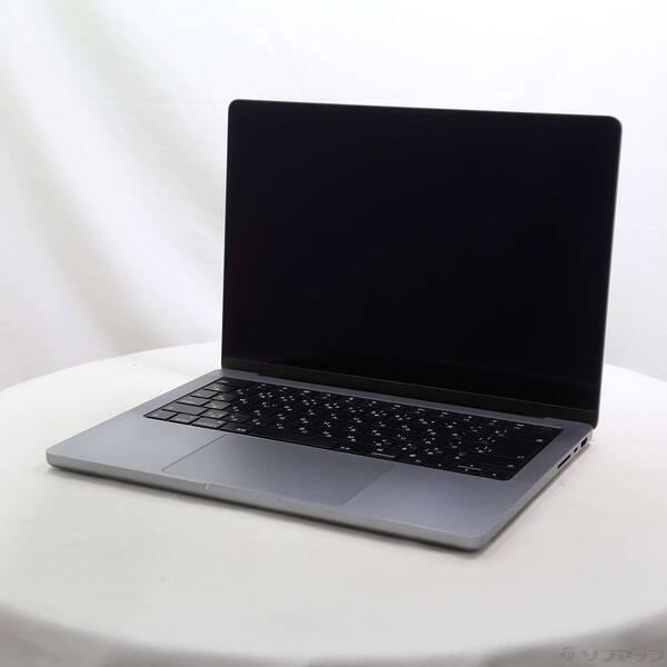 〔中古〕MacBook Pro 14.2-inch Late-2021 MKGQ3J／A Apple M1 Pro 10コアCPU_16コアGPU 16GB SSD1TB スペースグレイ 〔15.3 Sequoia〕〔258-ud〕 | 