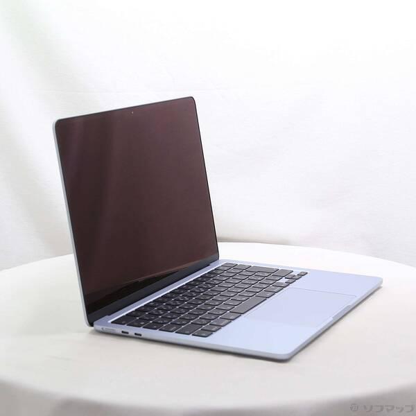 〔中古〕Apple(アップル) MacBook Air 13.6-inch Early-2025 MC6U4J／A Apple M4 10コアCPU_10コアGPU 16GB SSD512GB スカイブルー 〔15.7 Sequoia〕〔258-ud〕 |  | 03