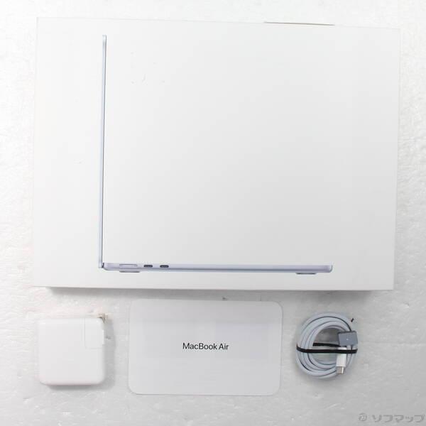 〔中古〕Apple(アップル) MacBook Air 13.6-inch Early-2025 MC6U4J／A Apple M4 10コアCPU_10コアGPU 16GB SSD512GB スカイブルー 〔15.7 Sequoia〕〔258-ud〕 |  | 04