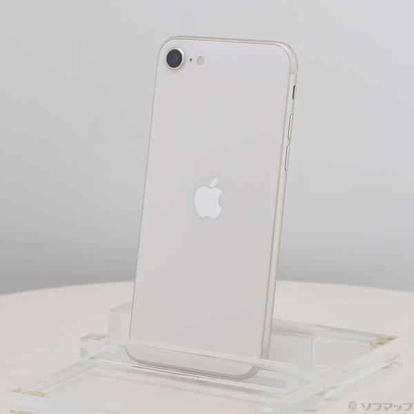 〔中古〕Apple(アップル) iPhone SE 第3世代 64GB スターライト MMYD3J／A SIMフリー〔258-ud〕 | 
