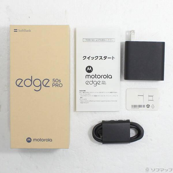 〔中古〕Motorola(モトローラ) motorola edge 50s pro 256GB ブラックビューティー MOSAH1 Softbank SIMフリー〔262-ud〕 |  | 04