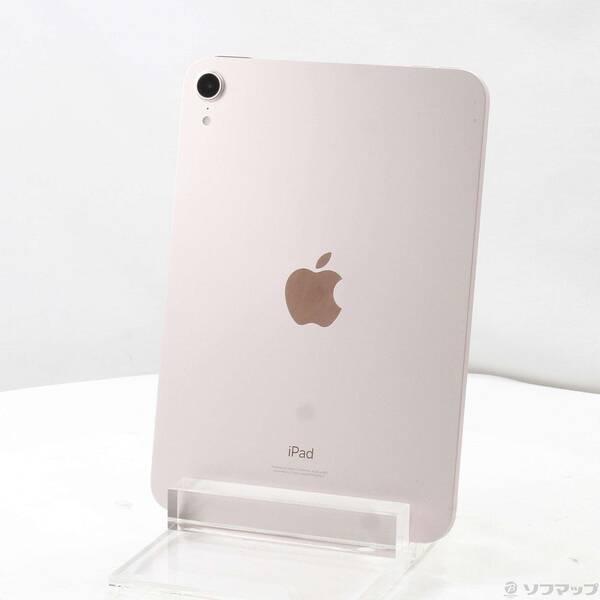 〔中古〕Apple(アップル) iPad mini 第6世代 64GB ピンク MLWL3J／A Wi-Fi〔377-ud〕 | 