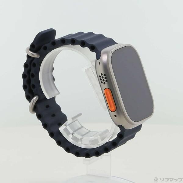 〔中古〕Apple(アップル) Apple Watch Ultra GPS + Cellular 49mm チタニウムケース ミッドナイトオーシャンバンド〔349-ud〕 |  | 03