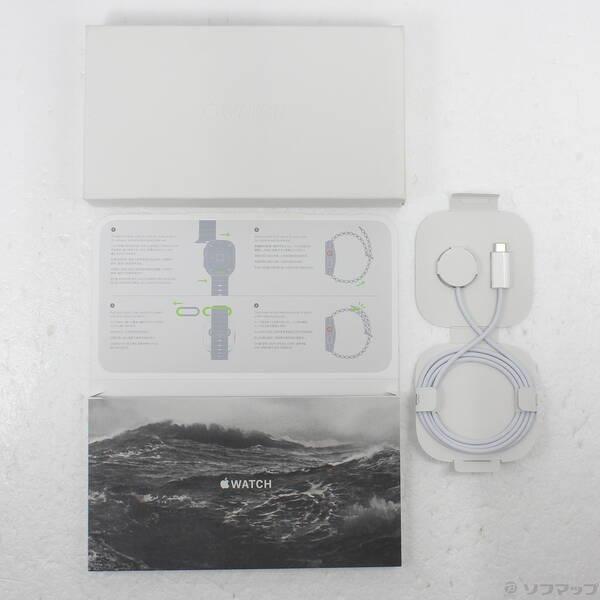 〔中古〕Apple(アップル) Apple Watch Ultra GPS + Cellular 49mm チタニウムケース ミッドナイトオーシャンバンド〔349-ud〕 |  | 04