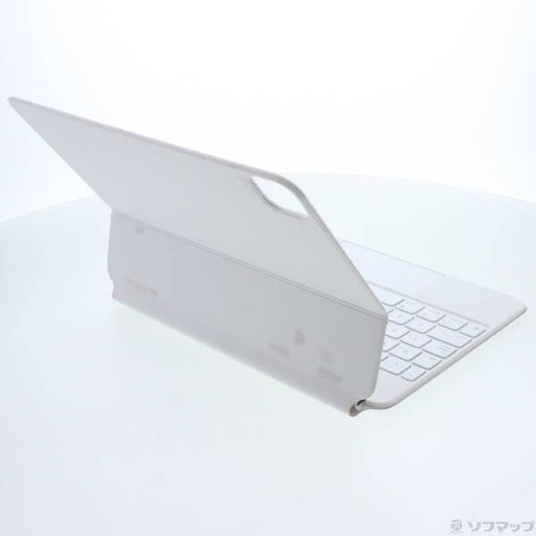 〔中古〕Apple(アップル) 11インチ iPad Pro(第3／2／1世代)、10.9インチ iPad Air(第4世代)用 Magic Keyboard - 英語(US) ホワイト MJQJ3LL／A〔377-ud〕 |  | 01