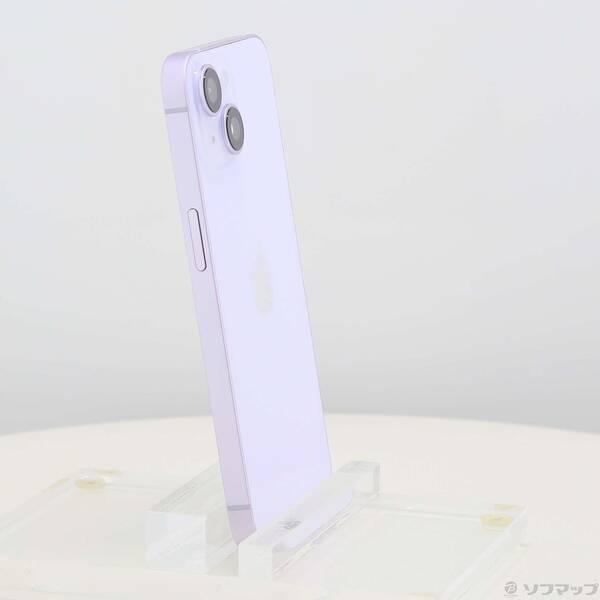 〔中古〕Apple(アップル) iPhone14 256GB パープル MPW93J／A SIMフリー〔305-ud〕 |  | 03