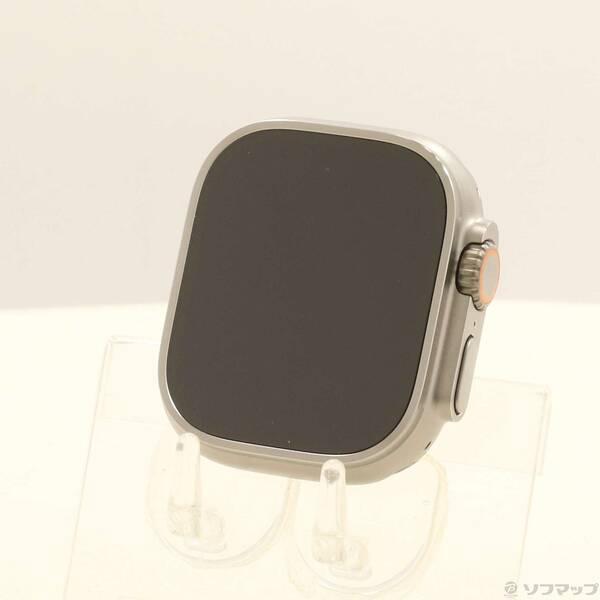 〔中古〕Apple(アップル) Apple Watch Ultra 2 GPS + Cellular 49mm チタニウムケース バンド無し〔377-ud〕 | 