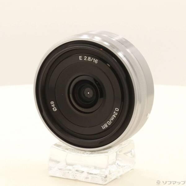 〔中古〕SONY(ソニー) E 16mm F2.8 (SEL16F28) (Eレンズ)〔262-ud〕 | 