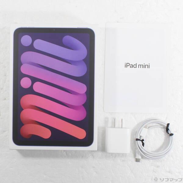 〔中古〕Apple(アップル) iPad mini 第6世代 64GB パープル MK7R3J／A Wi-Fi〔276-ud〕 |  | 04
