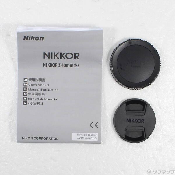 〔中古〕Nikon(ニコン) NIKKOR Z 40mm f／2〔262-ud〕 |  | 04