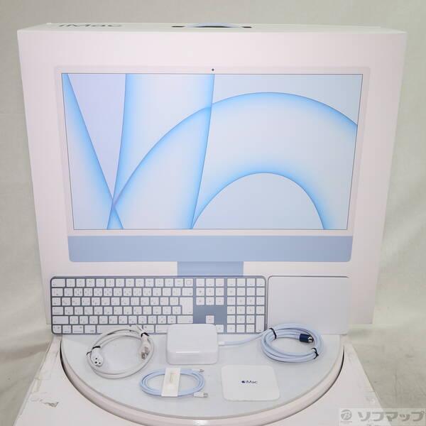 〔中古〕Apple(アップル) iMac 24-inch Mid-2021 MGPL3J／A Apple M1 8コアCPU_8コアGPU 8GB SSD512GB ブルー 〔15.7 Sequoia〕〔262-ud〕 |  | 04