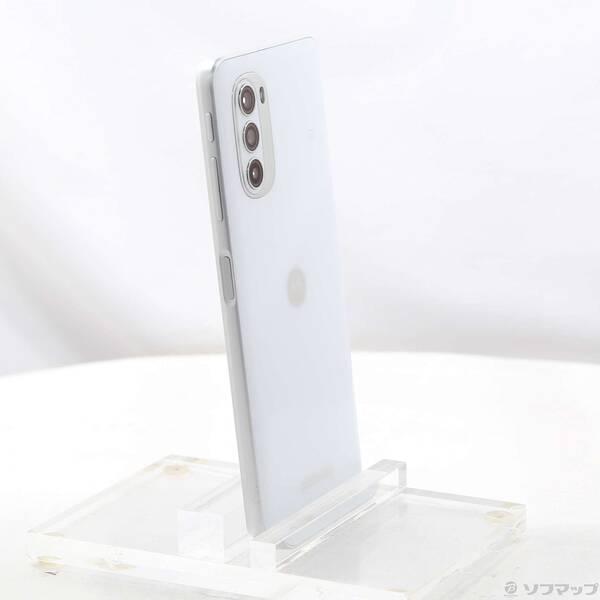 中古〕Motorola(モトローラ) moto g52j 5G SPECIAL 256GB パール 