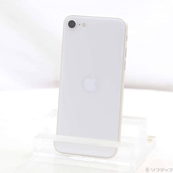 〔中古〕Apple(アップル) iPhone SE 第3世代 64GB スターライト MMYD3J／A SIMフリー〔262-ud〕 | 