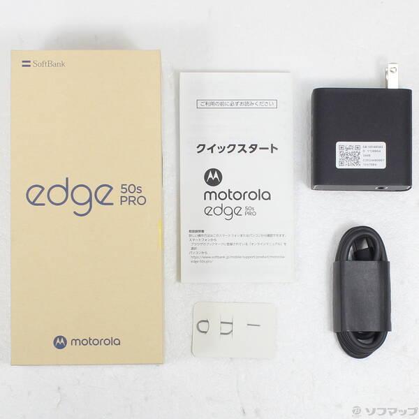 〔中古〕Motorola(モトローラ) motorola edge 50s pro 256GB ブラックビューティー MOSAH1 Softbank SIMフリー〔262-ud〕 |  | 04