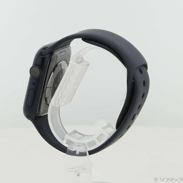 〔中古〕Apple(アップル) Apple Watch Series 8 GPS 45mm ミッドナイトアルミニウムケース ミッドナイトスポーツバンド〔196-ud〕 |  | 01