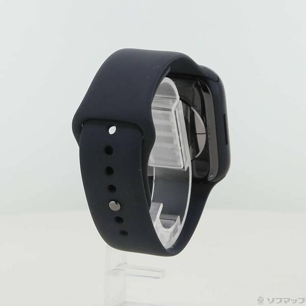 〔中古〕Apple(アップル) Apple Watch Series 8 GPS 45mm ミッドナイトアルミニウムケース ミッドナイトスポーツバンド〔196-ud〕 |  | 02