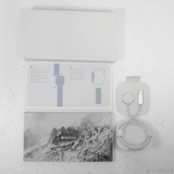 〔中古〕Apple(アップル) Apple Watch Ultra GPS + Cellular 49mm チタニウムケース グリーンアルパインループ〔377-ud〕 |  | 04