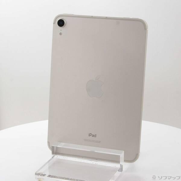 〔中古〕Apple(アップル) iPad mini 第6世代 256GB スターライト MK8H3J／A auロック解除SIMフリー〔276-ud〕 | 