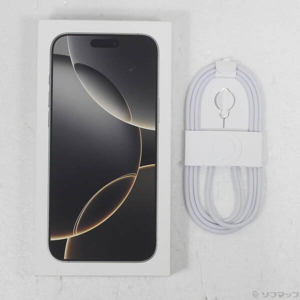 〔中古〕Apple(アップル) iPhone16 Pro Max 1TB ナチュラルチタニウム MYWU3J／A SIMフリー〔269-ud〕 |  | 04