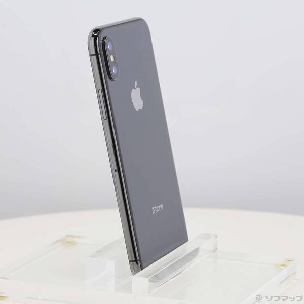 〔中古〕Apple(アップル) iPhoneX 256GB スペースグレイ NQC12J／A SIMフリー〔247-ud〕 |  | 03