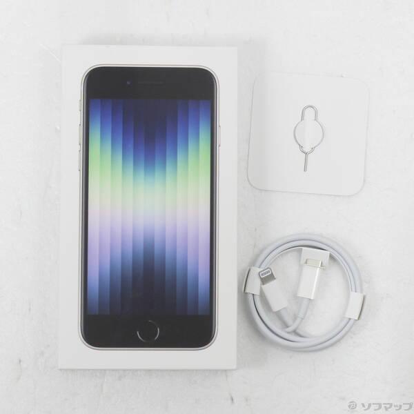 〔中古〕Apple(アップル) iPhone SE 第3世代 64GB スターライト MMYD3J／A SIMフリー〔368-ud〕 |  | 04