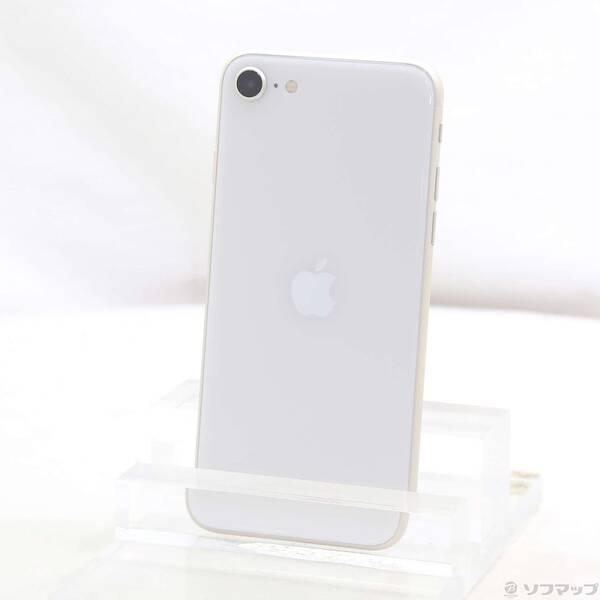 〔中古〕Apple(アップル) iPhone SE 第3世代 64GB スターライト MMYD3J／A SIMフリー〔196-ud〕 | 