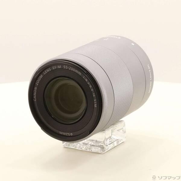 〔中古〕Canon(キヤノン) EF-M55-200MM F4.5-6.3 IS STM シルバー〔262-ud〕 | 