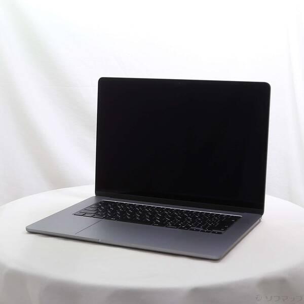 〔中古〕Apple(アップル) MacBook Air 15.3-inch Late-2024 MC9D4J／A Apple M3 8コアCPU_10コアGPU 16GB SSD256GB スペースグレイ 〔15.3 Sequoia〕〔377-ud〕 | 