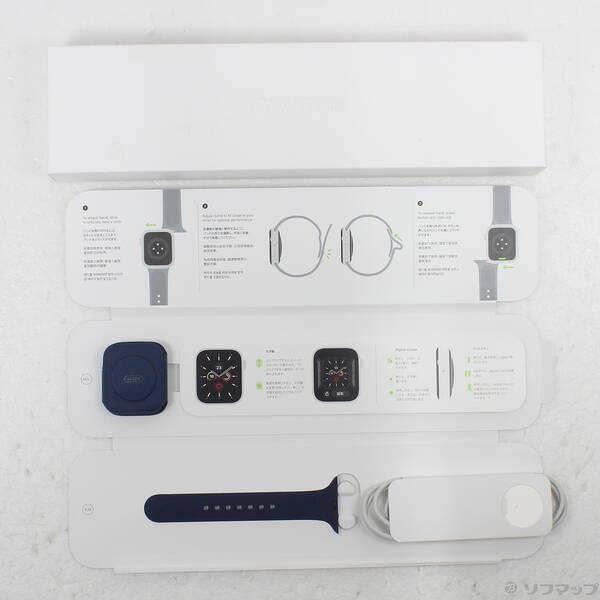 〔中古〕Apple(アップル) Apple Watch Series 6 GPS 44mm ブルーアルミニウムケース ディープネイビースポーツバンド〔196-ud〕 |  | 04