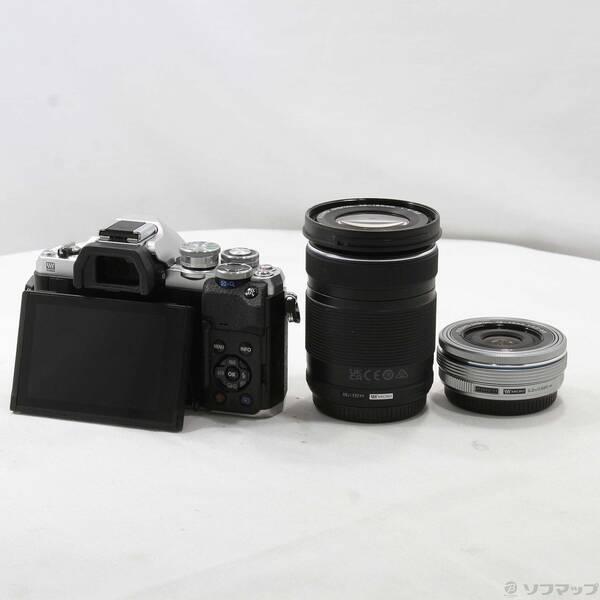 〔中古〕OLYMPUS(オリンパス) OM-D E-M10 Mark IV EZダブルズームキット シルバー〔344-ud〕 |  | 02