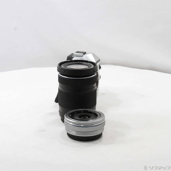 〔中古〕OLYMPUS(オリンパス) OM-D E-M10 Mark IV EZダブルズームキット シルバー〔344-ud〕 |  | 03
