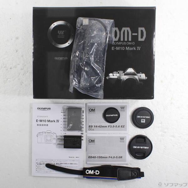 〔中古〕OLYMPUS(オリンパス) OM-D E-M10 Mark IV EZダブルズームキット シルバー〔344-ud〕 |  | 05