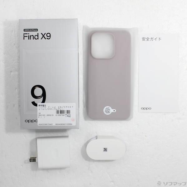 〔中古〕OPPO(オッポ) OPPO Find X9 512GB チタニウムグレー CPH2797GY SIMフリー〔262-ud〕 |  | 04