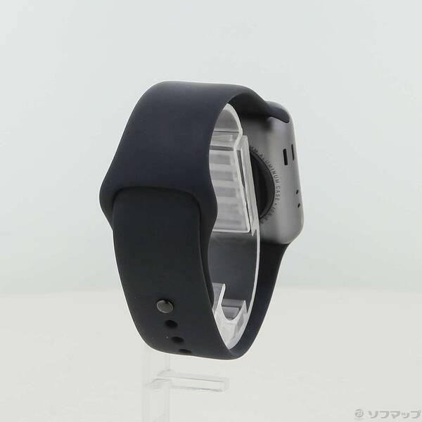 〔中古〕Apple(アップル) Apple Watch Series 3 GPS 38mm スペースグレイアルミニウムケース ブラックスポーツバンド〔196-ud〕 |  | 02