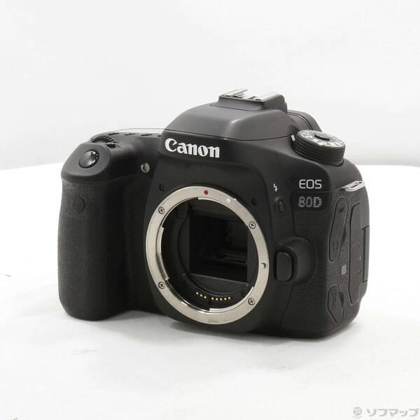 〔中古〕Canon(キヤノン) EOS 80D ボディ ブラック〔262-ud〕 | 