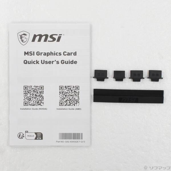 〔中古〕MSI(エムエスアイ) GeForce RTX 4060 VENTUS 2X BLACK 8G OC〔262-ud〕 |  | 01