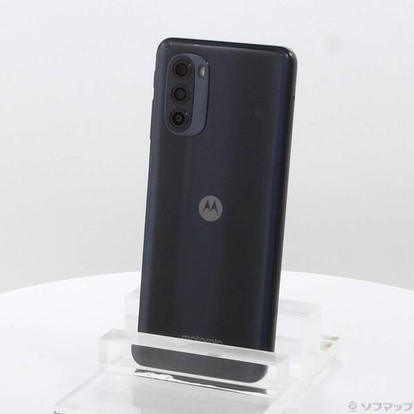〔中古〕Motorola(モトローラ) moto g52j 5G 128GB インクブラック PATM0000JP SIMフリー〔344-ud〕 | 