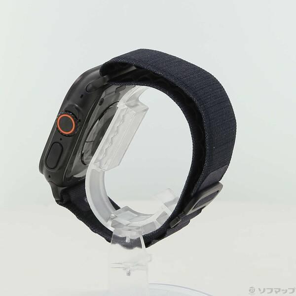 〔中古〕Apple(アップル) Apple Watch Ultra 3 GPS + Cellular 49mm ブラックチタニウムケース ブラックアルパインループ〔377-ud〕の画像