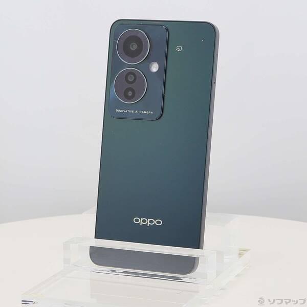 〔中古〕OPPO(オッポ) OPPO Reno11 A 128GB ダークグリーン YMOPRENO11A Y!mobile SIMフリー〔262-ud〕 | 