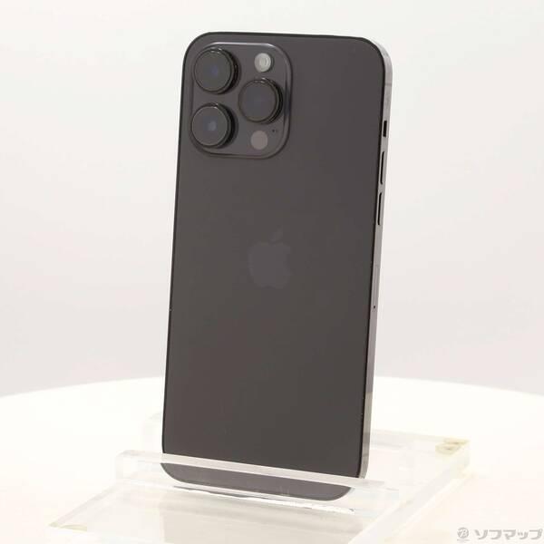 〔中古〕Apple(アップル) iPhone14 Pro Max 256GB スペースブラック MQ9A3J／A SIMフリー〔377-ud〕 | 