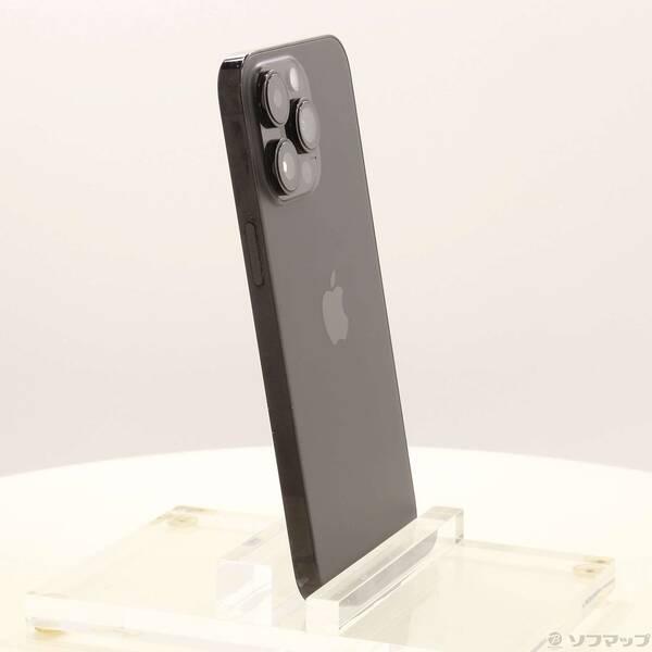 〔中古〕Apple(アップル) iPhone14 Pro Max 256GB スペースブラック MQ9A3J／A SIMフリー〔377-ud〕 |  | 03